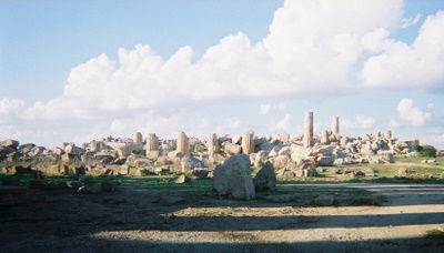 Greek ruins of Selinunte.